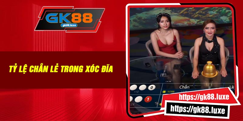 Tỷ lệ chẵn lẻ trong xóc đĩa